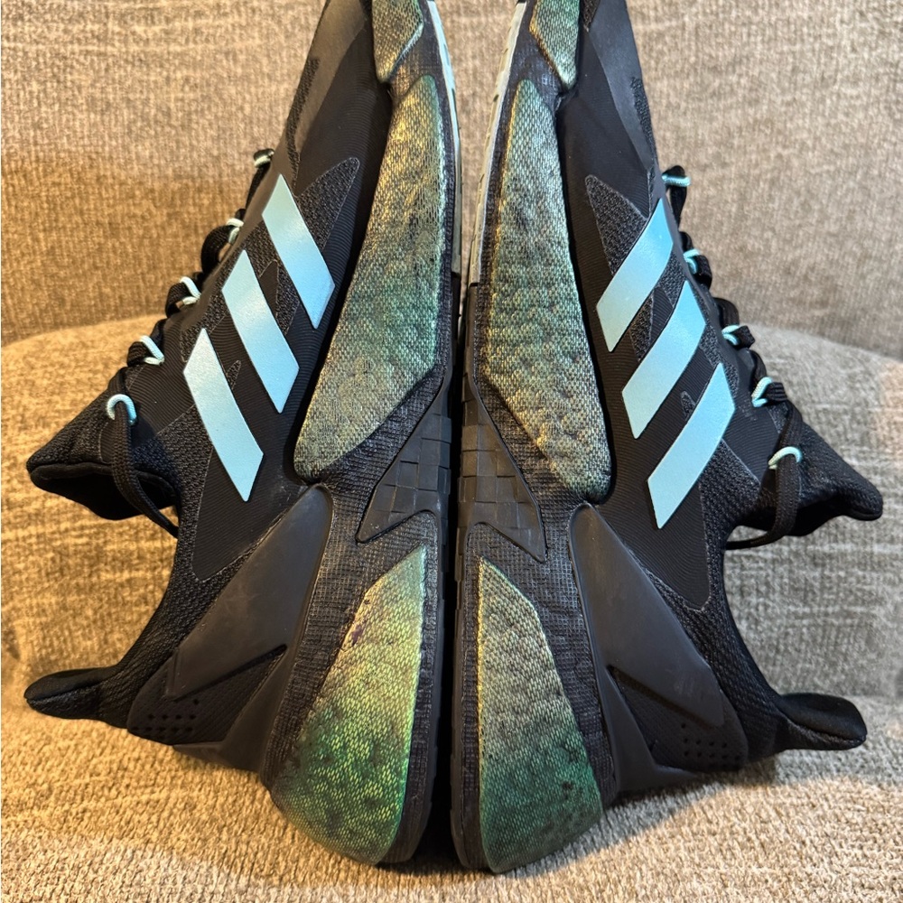 Adidas X9000L4 Men's Black /Blue/Green Shoes Size 10 - Picture 4 of 9